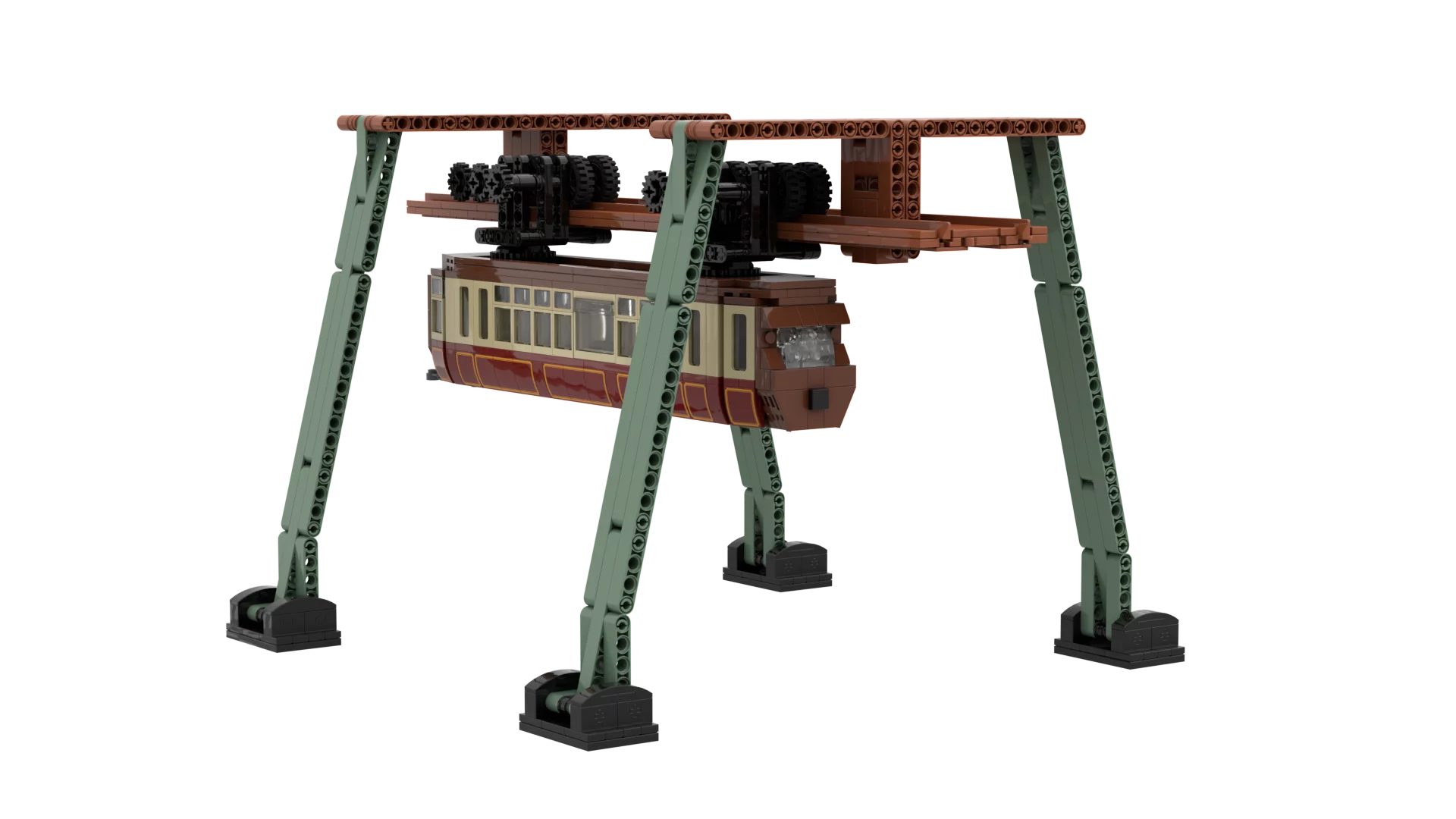 Kaiserwagen - Modell aus Klemmbausteinen