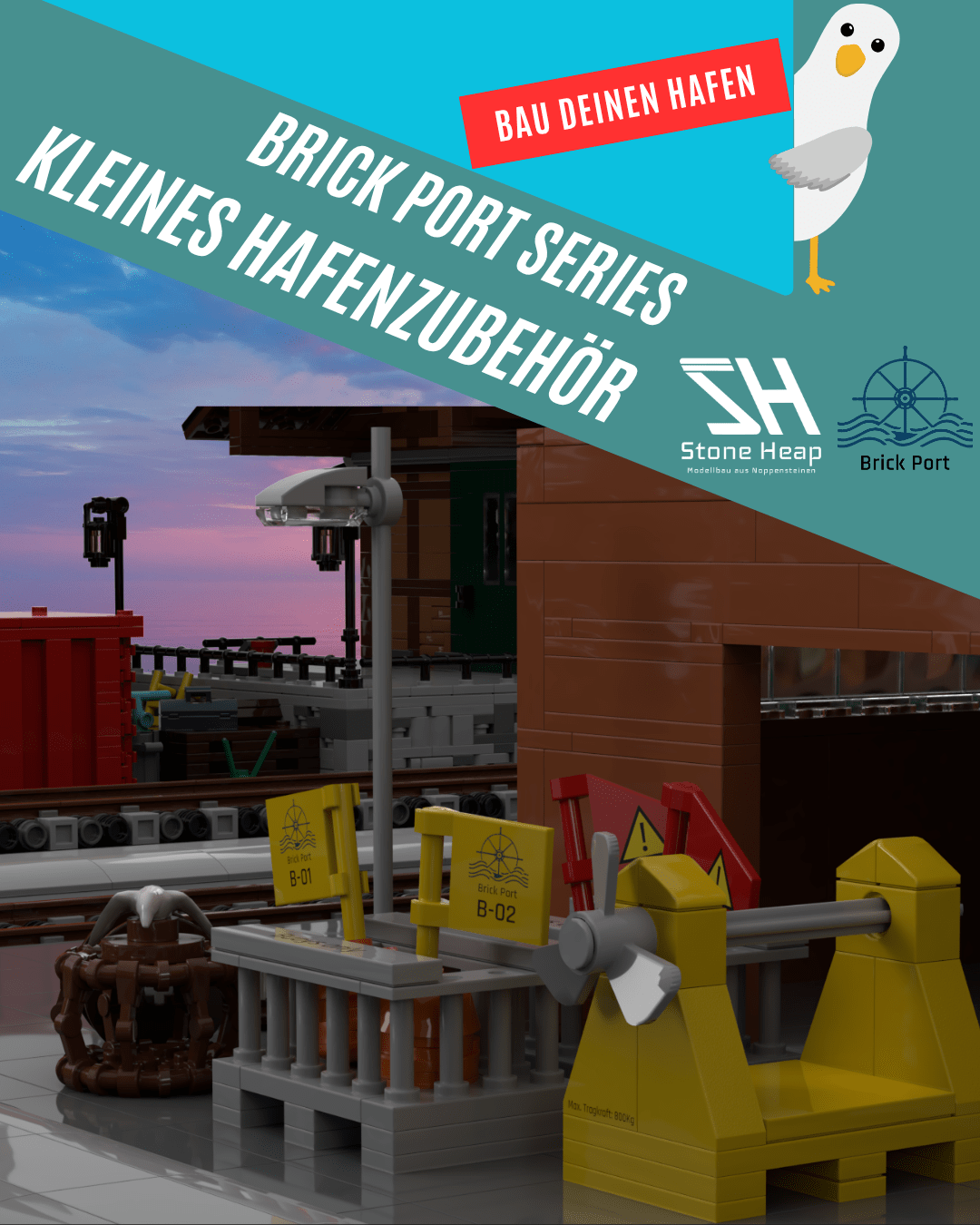 Kleines Hafenzubehör