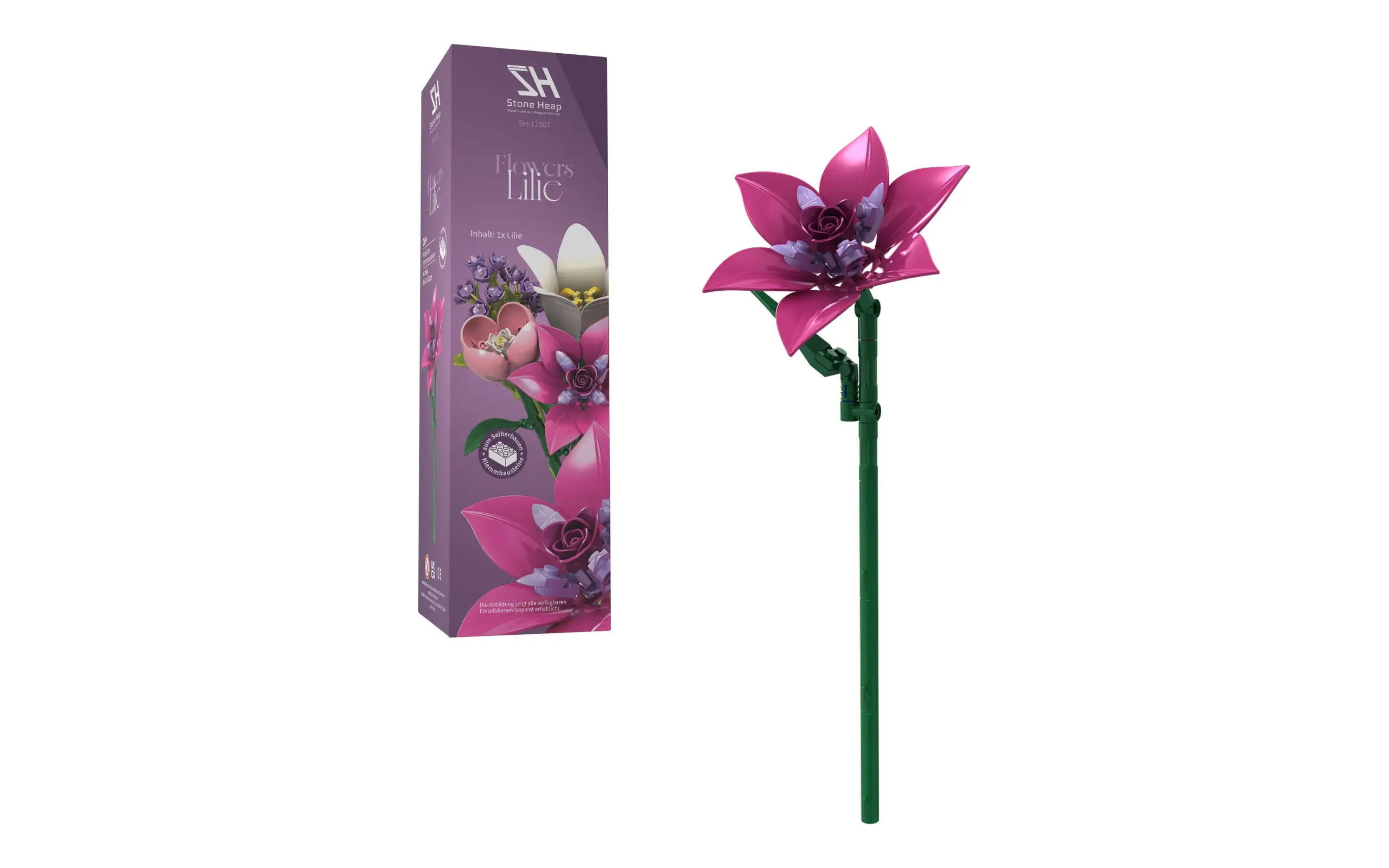 Einzelblume Lilie – Bild 2