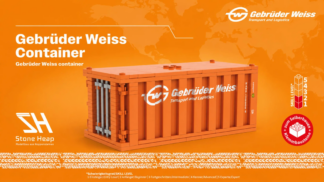 20 Fuß Container Gebrüder Weiss