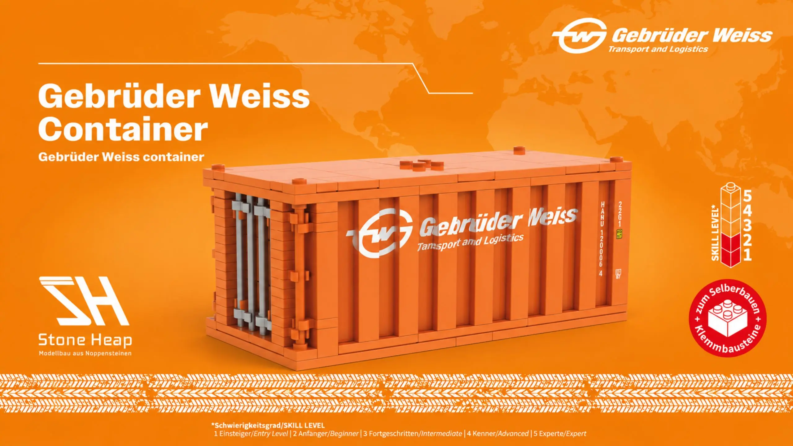 20 Fuß Container Gebrüder Weiss